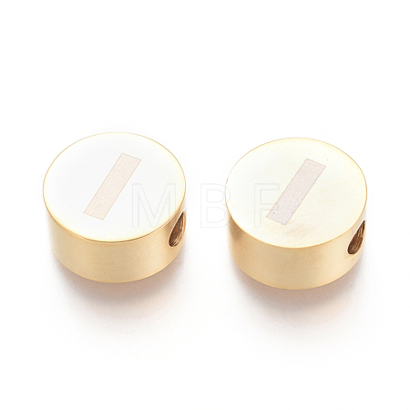 304 Stainless Steel Beads STAS-I126-02G-I-1