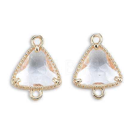 Transparent K9 Glass Connector Charms LS-GLAA-N038-60-F13-1