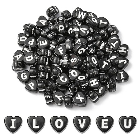 Craft Style Acrylic Beads MACR-YW0002-22B-1