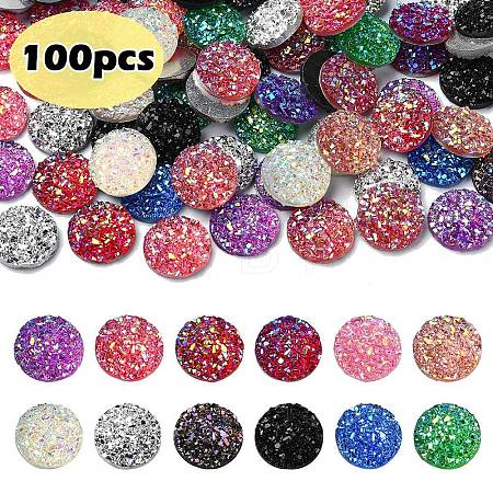 Resin Cabochons CRES-YW0001-01-1