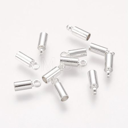 Brass Cord Ends KK-H731-S-NF-1