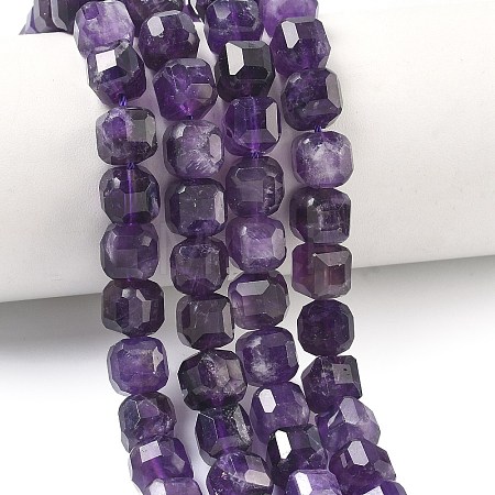 Natural Amethyst Beads Strands G-C267-A01-1