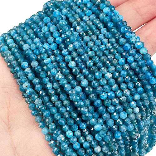 Natural Apatite Beads Strands G-Z057-B02-02-1