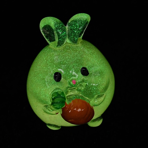 Luminous Resin Rabbit Ornament CRES-M020-03C-1