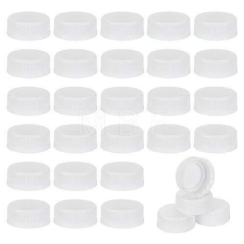 Plastic Bottle Cap SIL-WH0045-61A-1