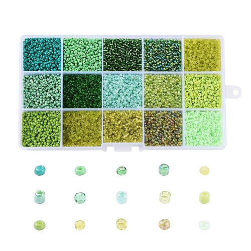 K9 Glass Seed Beads SEED-JQ0001-01D-2mm-1