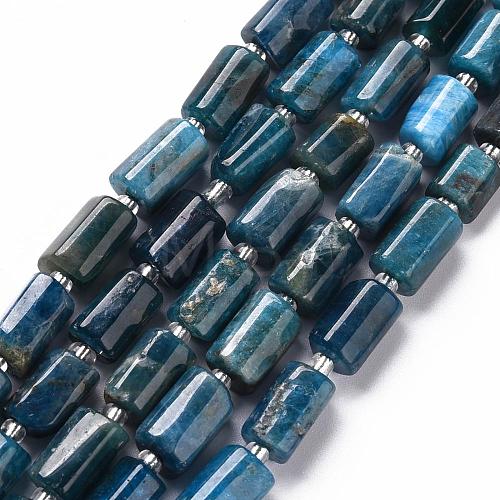 Natural Apatite Beads Strands G-S345-8x11-003-1