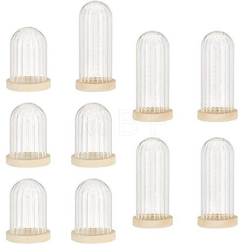  10Pcs Mini Glass Cloche Dome Covers DIY-NB0007-59-1