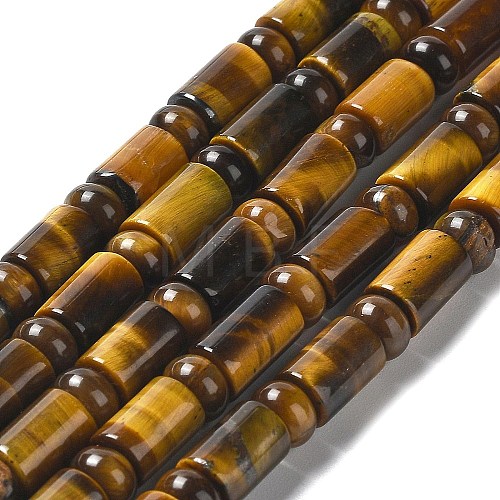 Natural Tiger Eye Beads Strands G-L585-B01-01-1