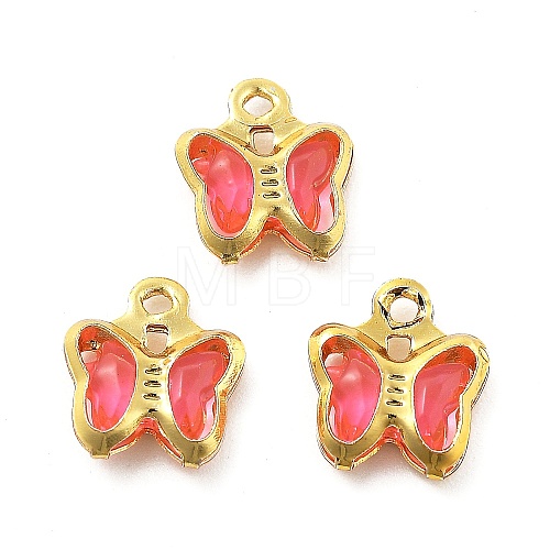 Glass Charms KK-R216-19G-09-1