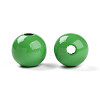 Painted Natural Wood Beads WOOD-A018-16mm-07-2