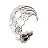 Brass Cuff Open Rings RJEW-F215-04P-3