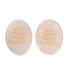 Natural Rose Quartz Pendants G-K353-06I-1