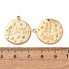Father's Day 304 Stainless Steel Pendants STAS-C184-07G-3