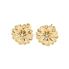 Brass Micro Pave Cubic Zirconia Ear Studs EJEW-P283-01G-04-1
