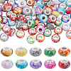 120Pcs Resin European Beads FIND-SP0002-05E-1