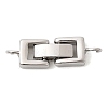 Brass Fold Over Clasps KK-Z150-20P-02-1