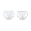 ABS Plastic Imitation Pearl Beads X-OACR-T018-10A-2