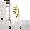 Brass Connector Charms KK-P295-01G-F-3