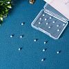 20Pcs 925 Sterling Silver Corrugated Round Spacer Beads STER-TA0001-32-6