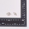 12Pcs 12 Styles 201 Stainless Steel Connector Charms STAS-SZ0002-58-8