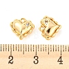 Rack Plating Brass Cubic Zirconia Pendants KK-M261-24G-3