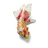 Brass Cloisonne Pendants KK-P251-A03-G-01-1