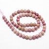 Natural Rhodonite Beads Strands LS-G-D840-16-10mm-2