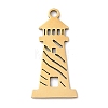 201 Stainless Steel Pendants STAS-Q341-03G-1