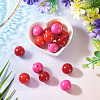 15Pcs 3 Colors Opaque Acrylic Beads SACR-TADJ0001-05B-4