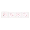 Christmas Theme Paper Self-Adhesive Stickers DIY-M070-08J-3