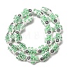 Handmade Printed Porcelain Beads PORC-F005-03B-02-4