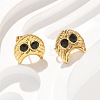 304 Stainless Steel Stud Earrings EJEW-F361-02G-5