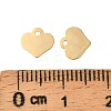 Brass Charms KK-F907-01C-G-3