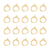 20Pcs Brass Hoop Earrings KK-DC0002-99-1