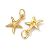 Brass Charms KK-F941-45G-G-2