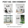 PVC Quotes Wall Sticker DIY-WH0200-048-4
