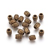 Antique Bronze Tibetan Style Alloy Spacer Beads X-MLF0756Y-NF-1