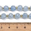 Dyed Imitation Jade Glass Beads Strands GL-Z001-02B-01-4