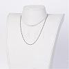 Electroplate Stainless Steel Ball Chain Necklaces NJEW-JN01790-02-2