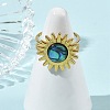 Stainless Steel Cuff Open Rings RJEW-JR01077-02-2