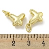 Brass Charms X-KK-E114-08G-3