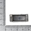 304 Stainless Steel Slide Charms STAS-F356-15AS-01-3