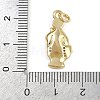 Brass Micro Pave Cubic Zirconia Pendants KK-Z123-24G-04-3