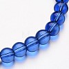 Glass Round Bead Strands X-GLAA-I028-10mm-07-1