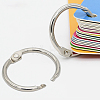 Iron Loose Leaf Book Binder Hinged Rings LS-SCRA-PW0004-124D-2