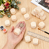 Schima Wood Blank Dice WOOD-WH0124-154A-3