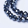 Electroplate Glass Beads Strands LS-EGLA-A044-P1mm-A18-3