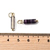Natural Fluorite Pendants STAS-C120-01G-05-3