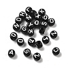 Opaque Acrylic Beads OACR-D282-01B-1